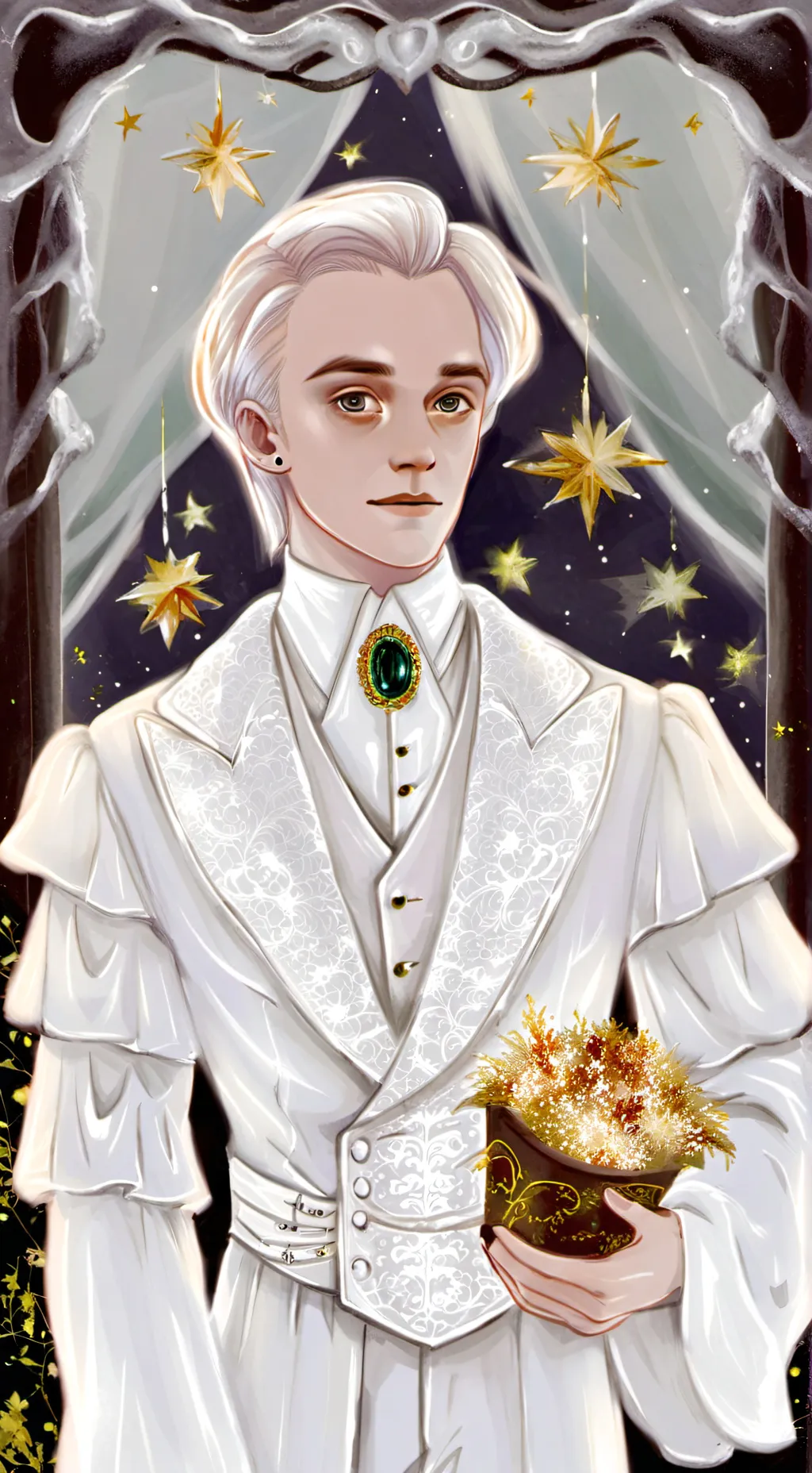 ai character: Draco  background