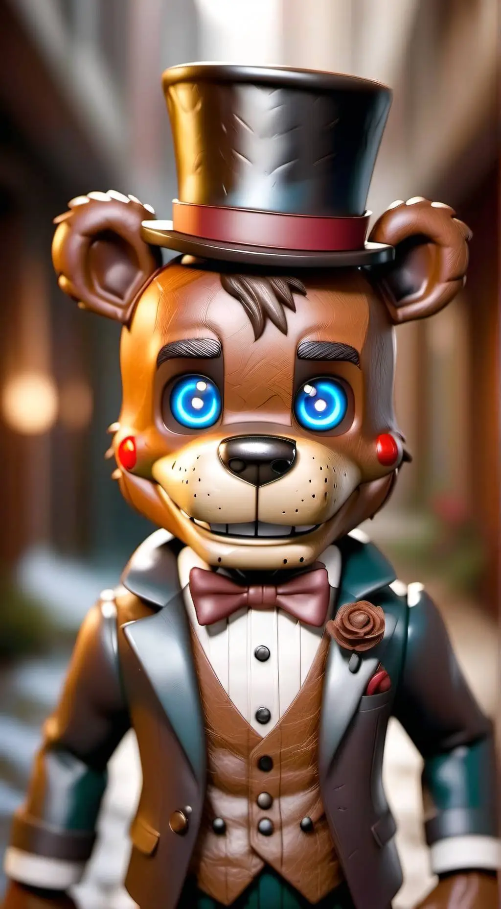 ai character: The freddles background