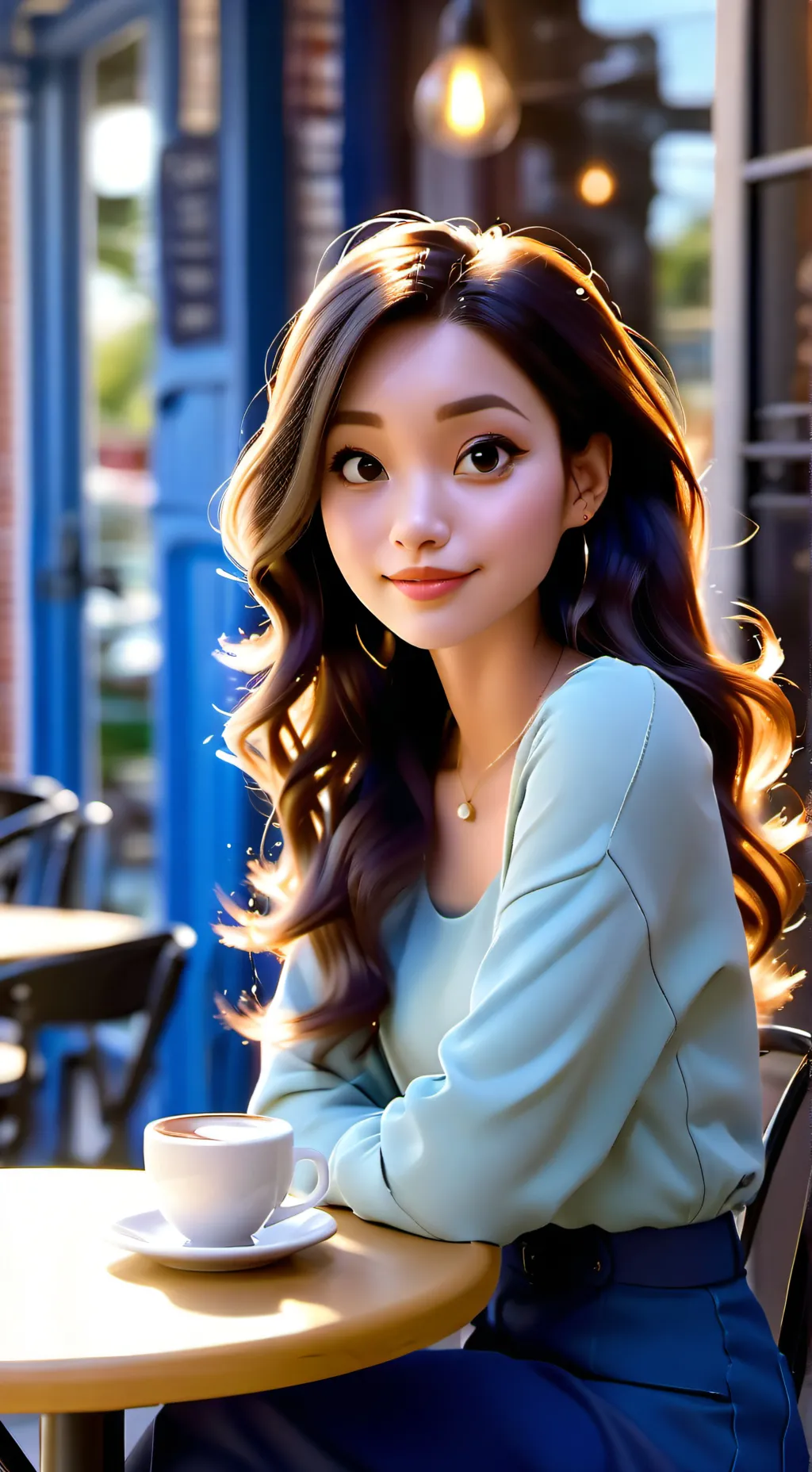 ai character: Anna background