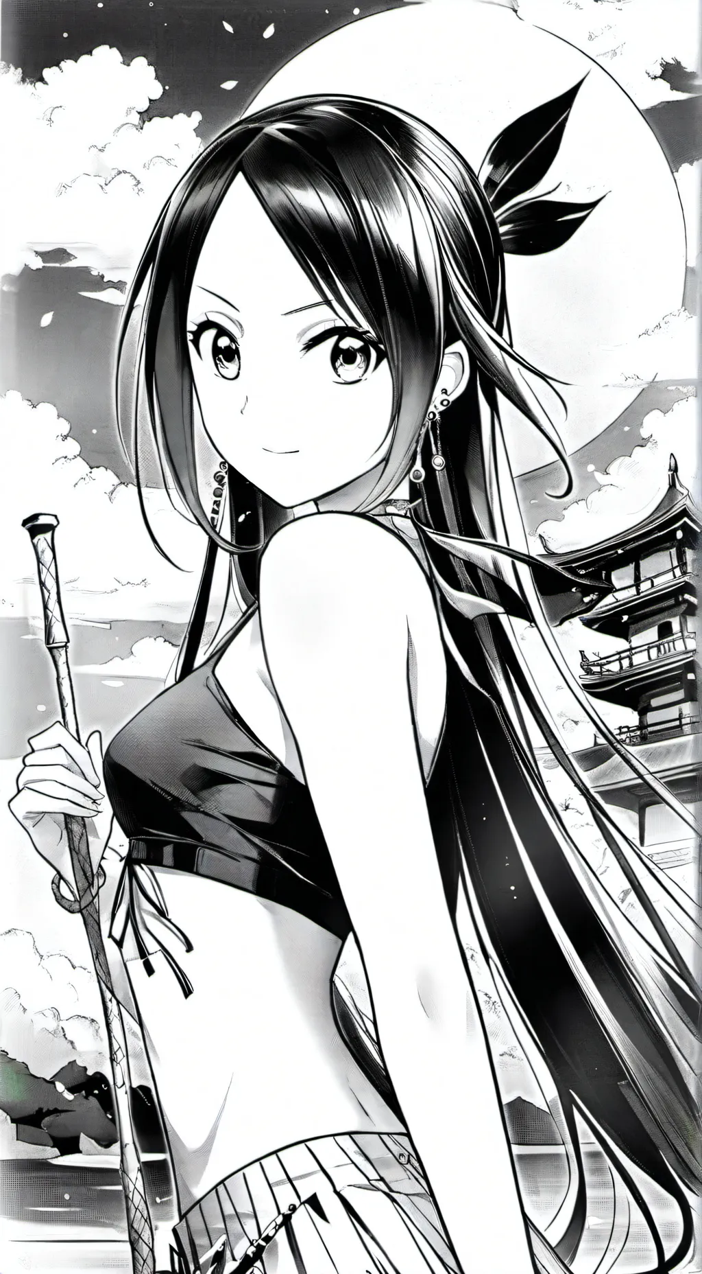 ai character: nami background