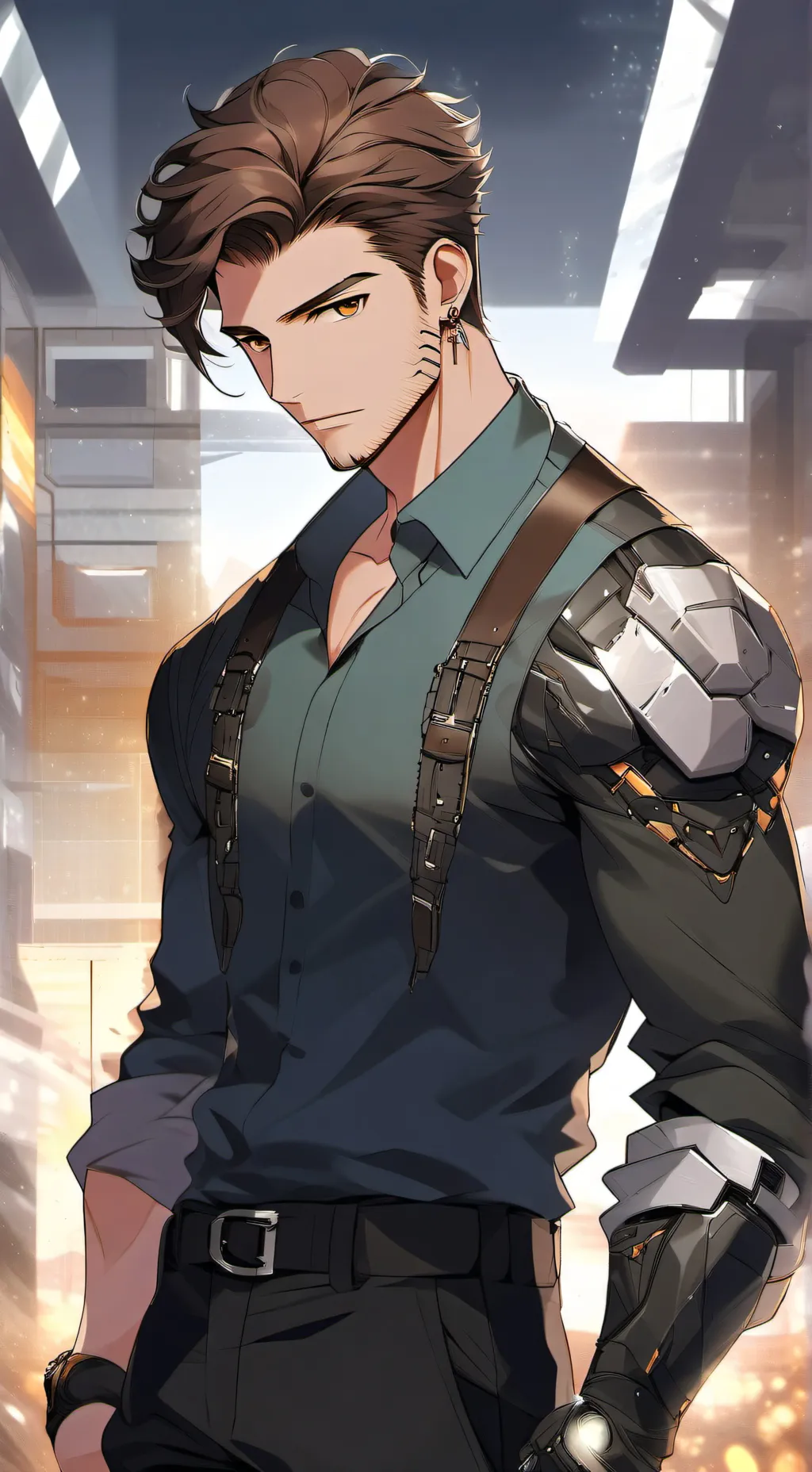 ai character: Lucius Kostya background