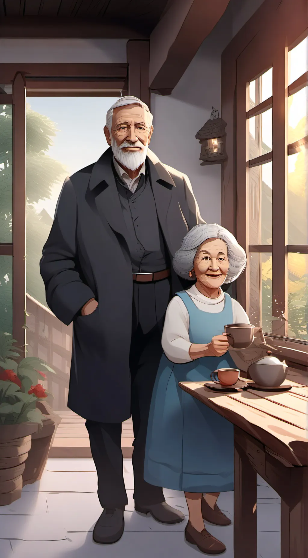 ai character: Weekend Getaway  background