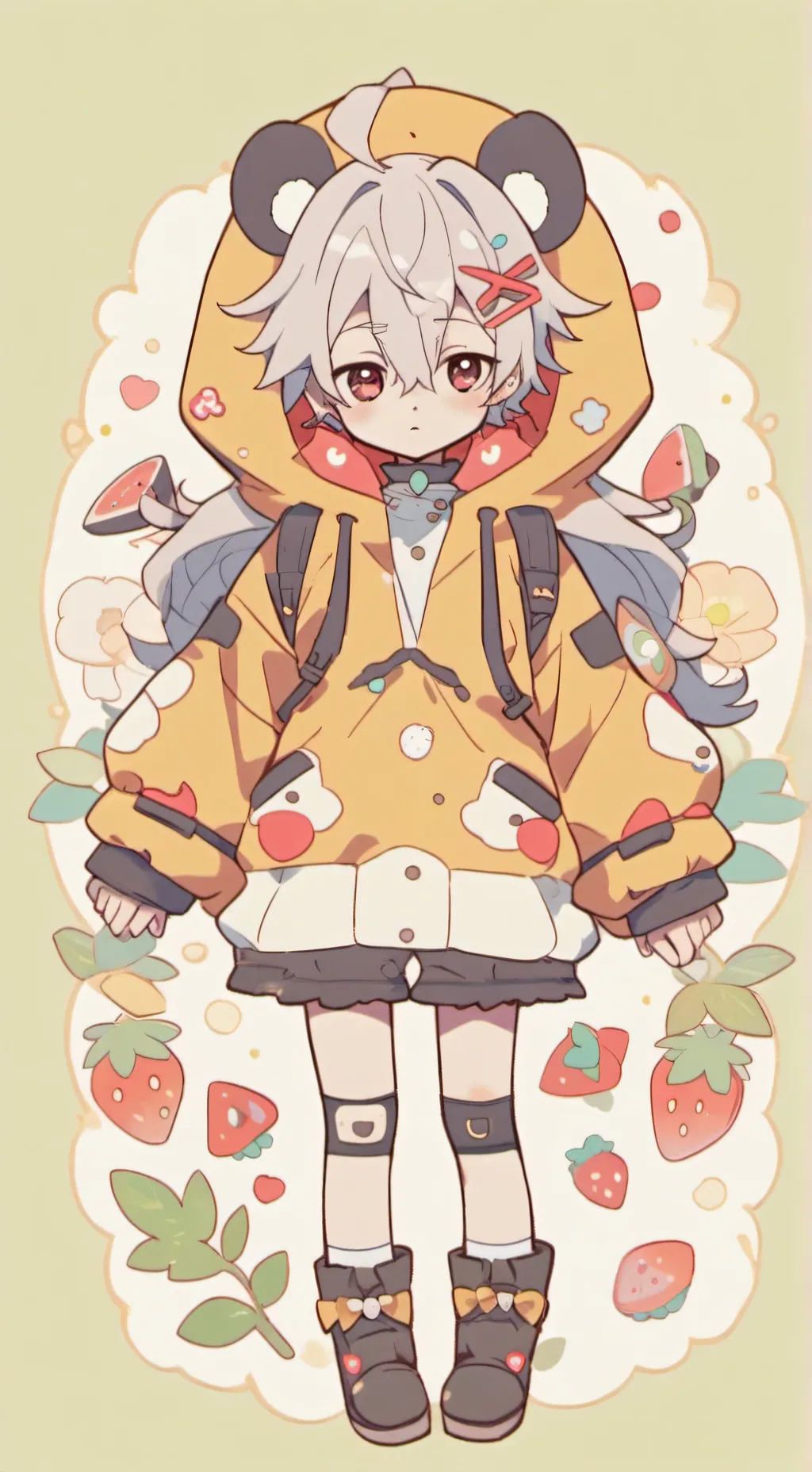 ai character: kny hike background