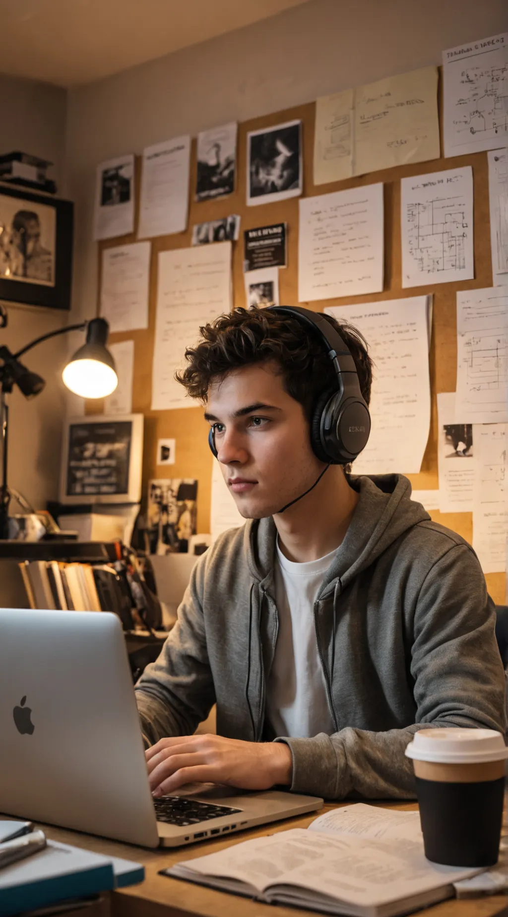 ai character: The Startup Star background