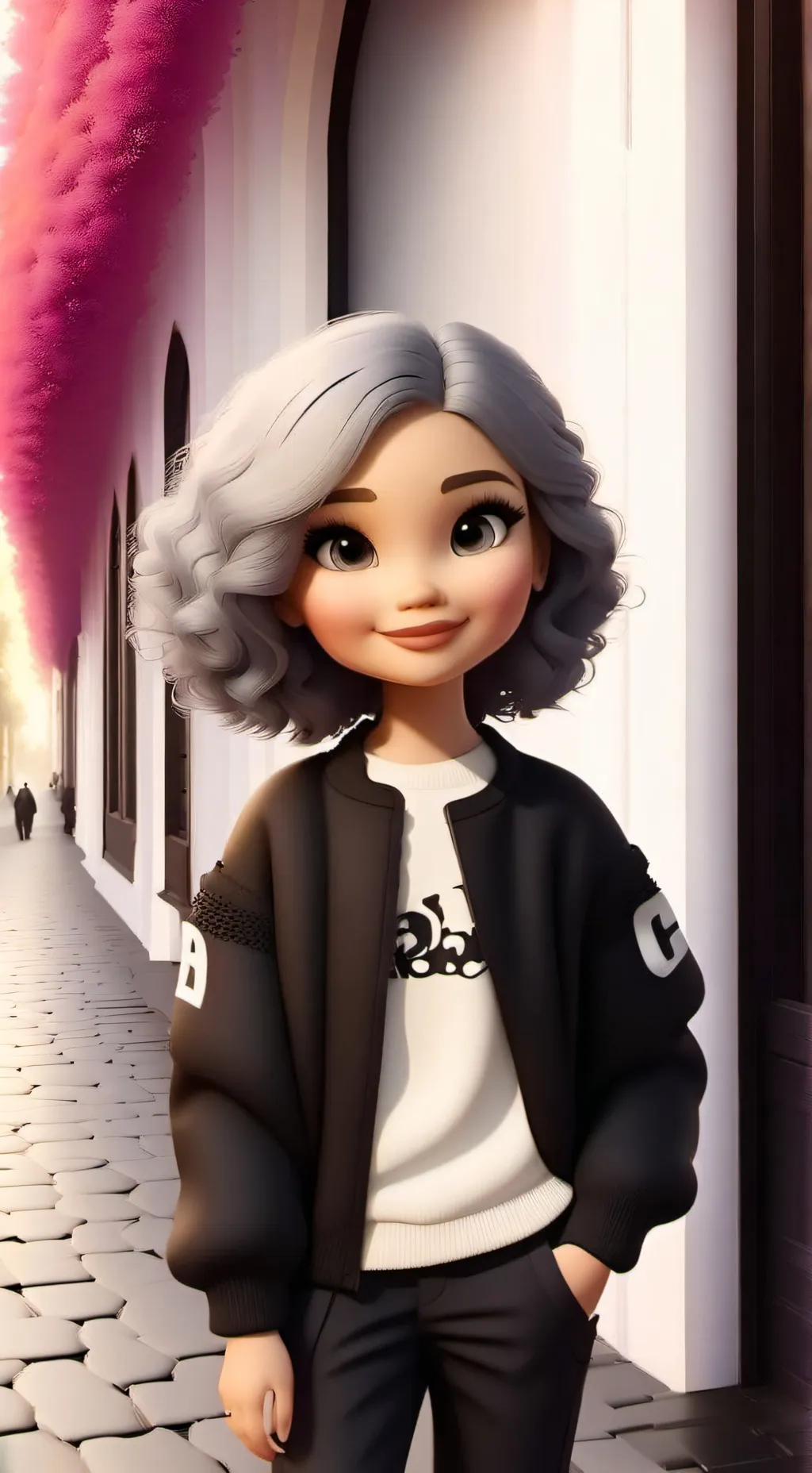 ai character: maya and mai background