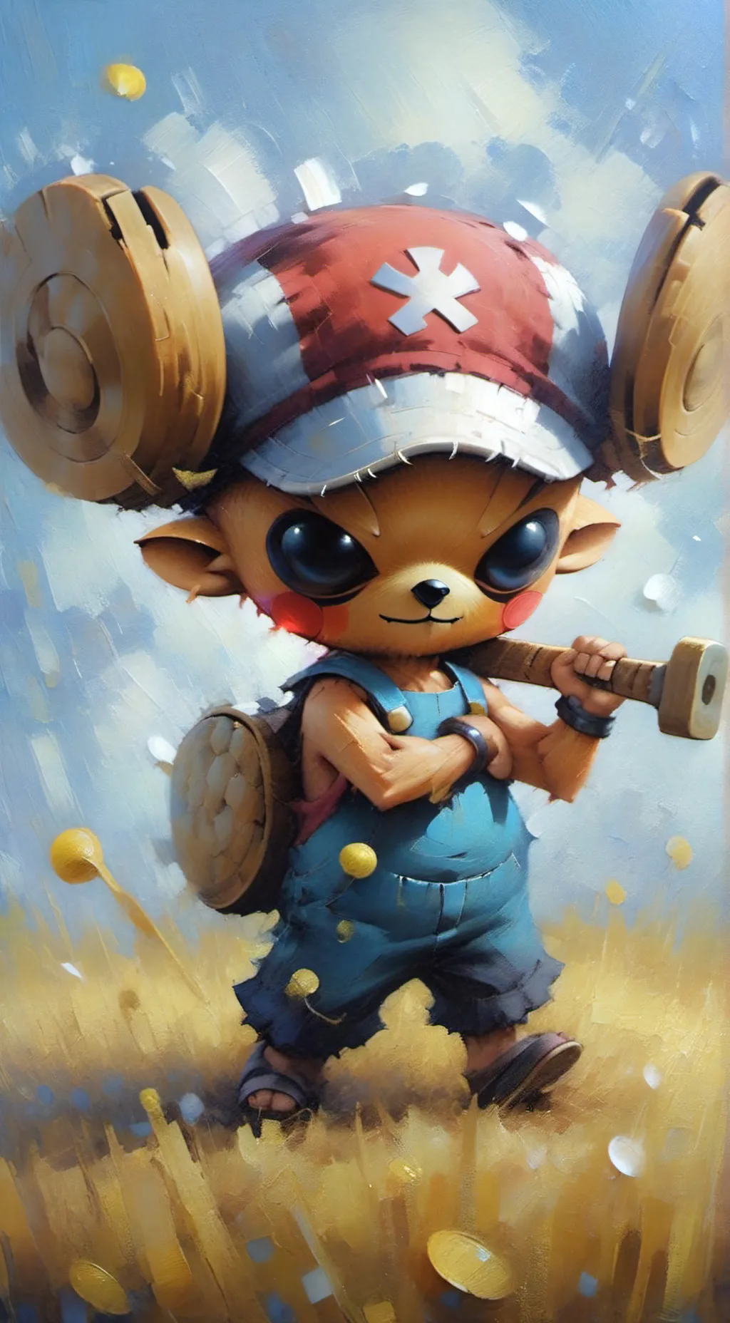 ai character: chopper  background