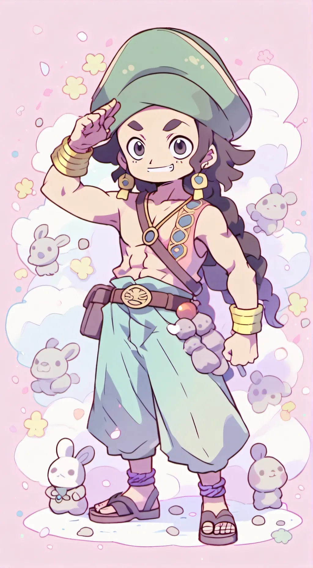 ai character: usopp background