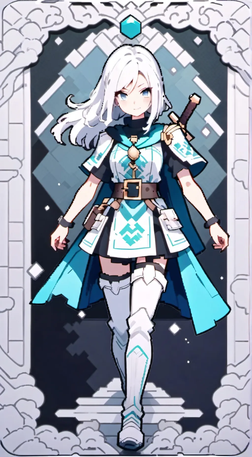 ai character: the female warden background