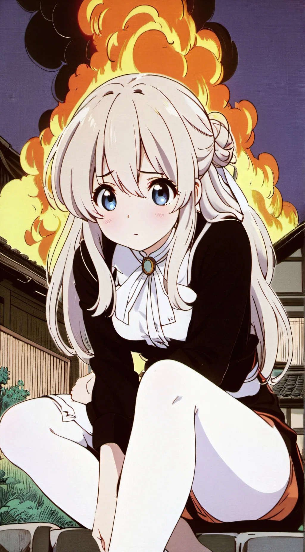 ai character: Kylie  background