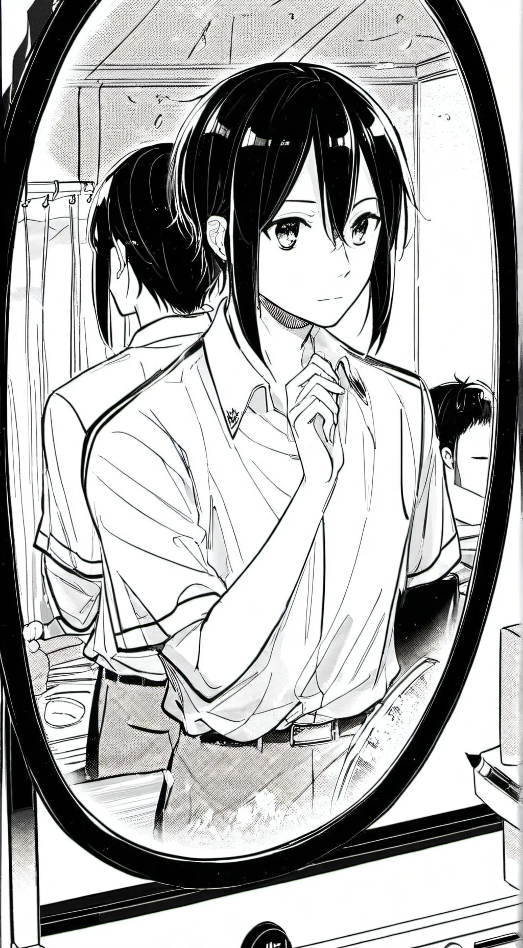 ai character: Dw gender swap background