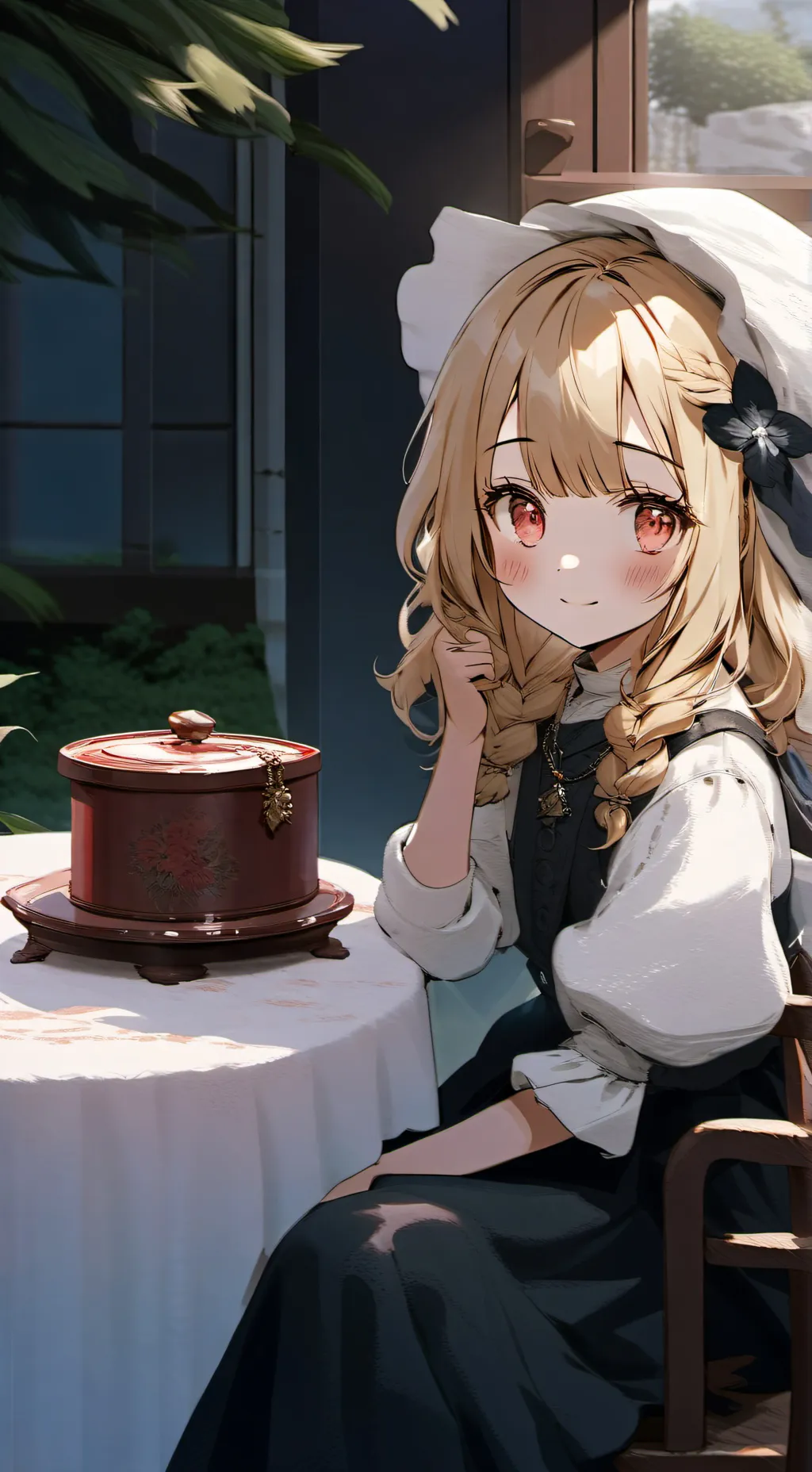 ai character: nélie background