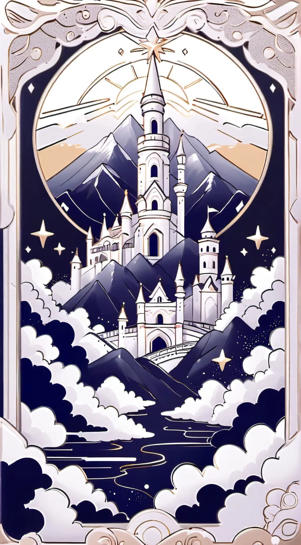 ai character: ★- Dw Hospital AU background