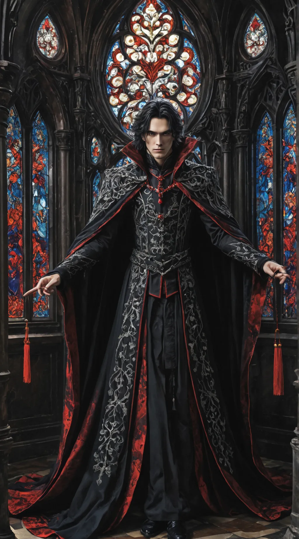 ai character: damon background