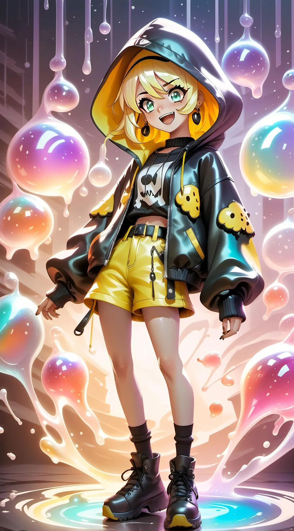 ai character: Sparkit background