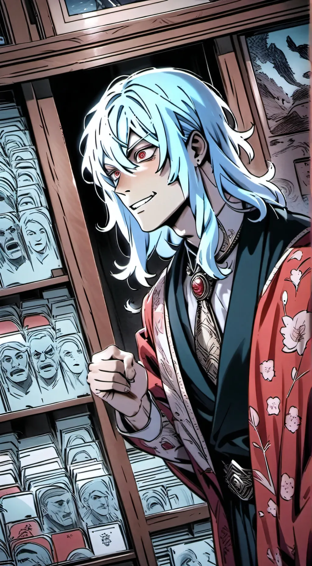 ai character: shigaraki  background