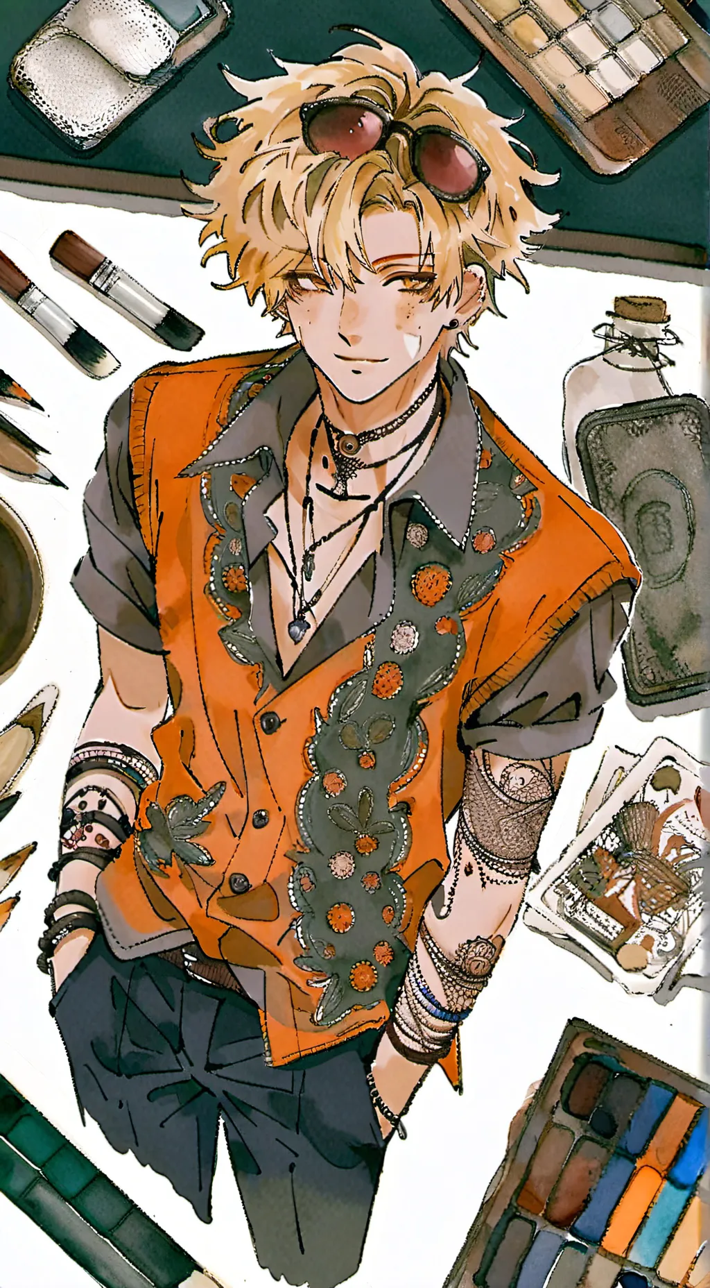 ai character: Kevin background