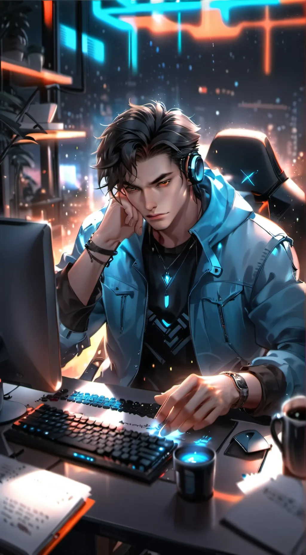 ai character: Spenser  background