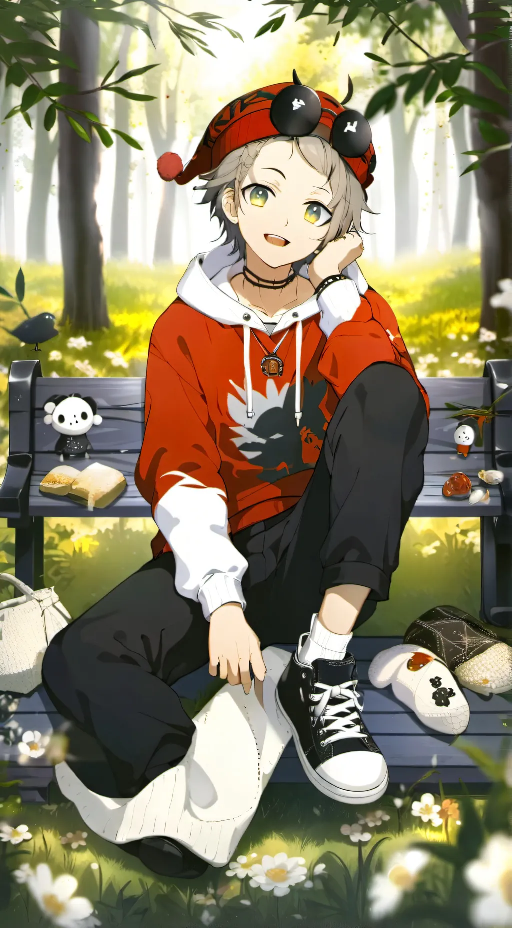 ai character: xdemon  background