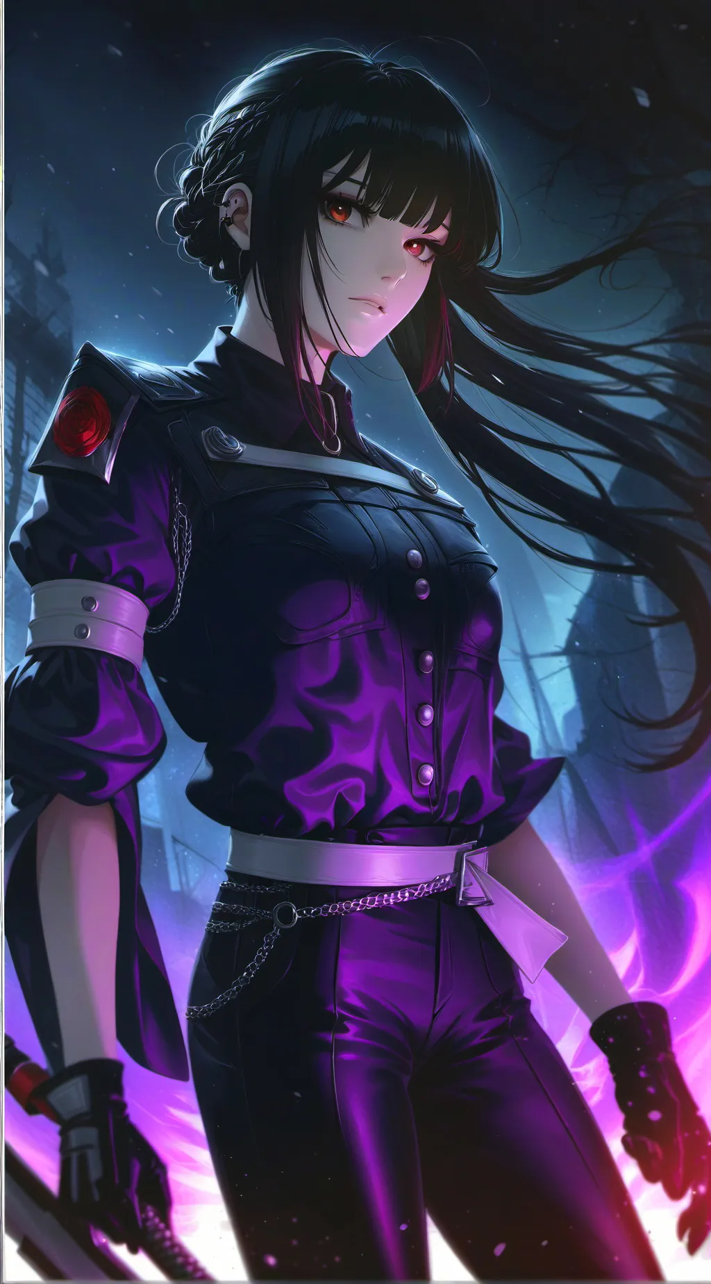 ai character: 𝓵𝓪𝓾𝓻𝓪 background