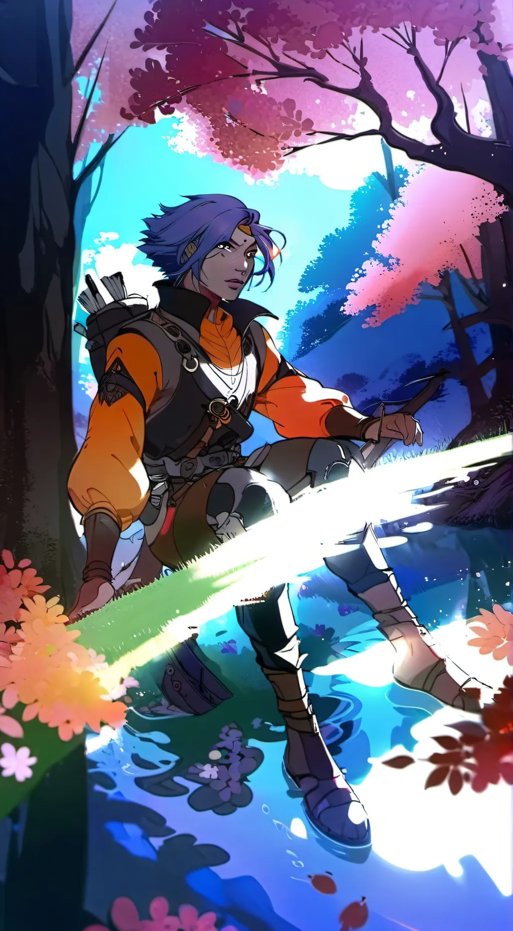 ai character: arcane school  background