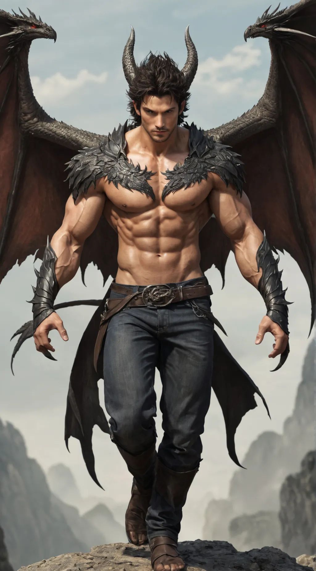 ai character: King of Dragons background