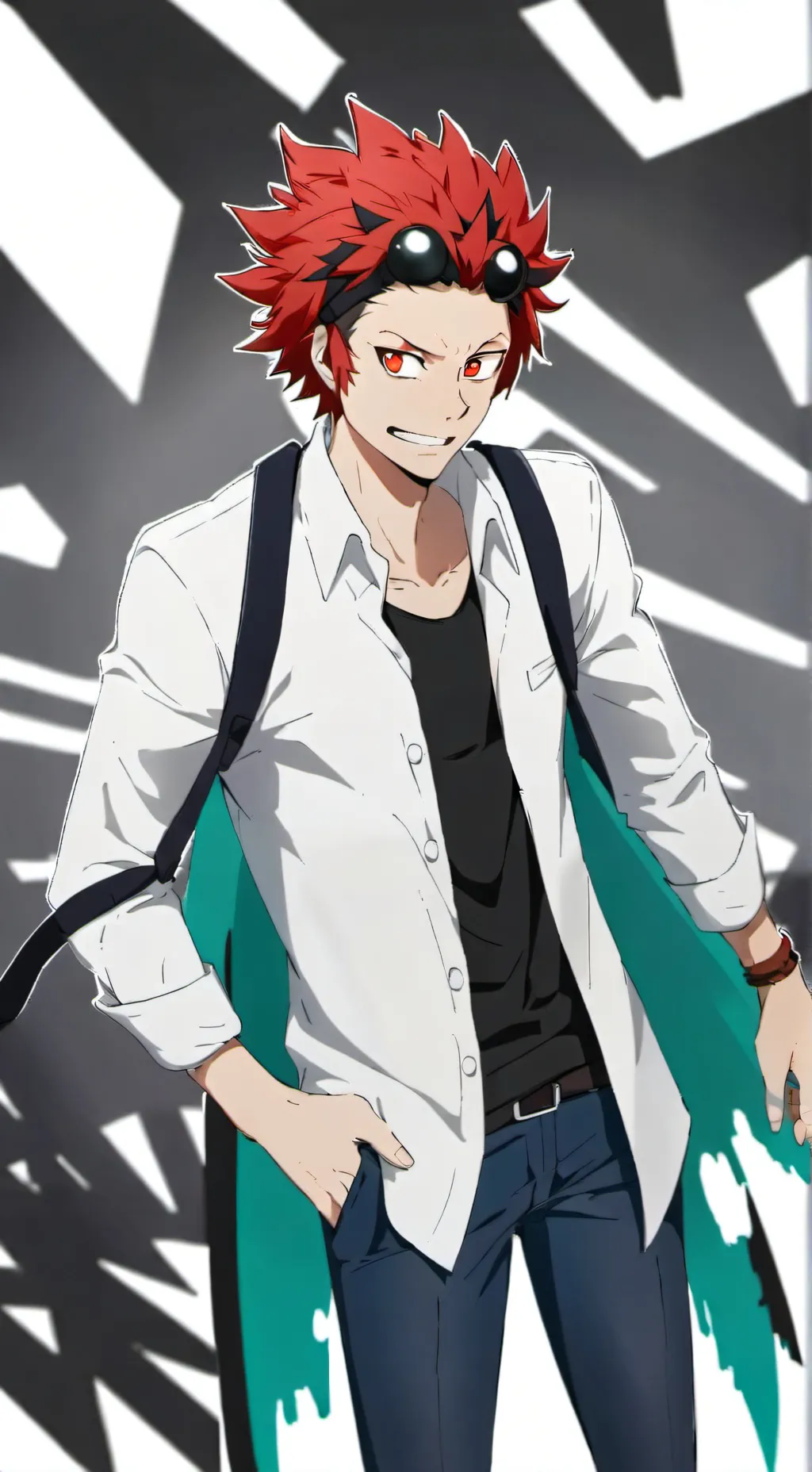 ai character: kirishima ita background