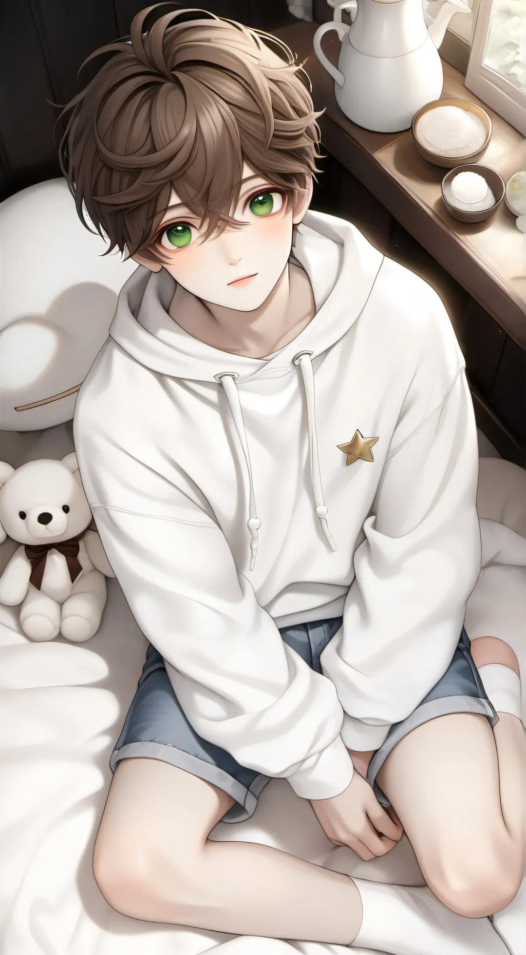 ai character: kye 💞🎀 background