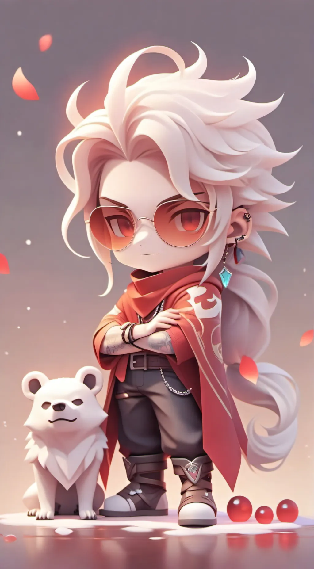 ai character: Kael Frostfang background