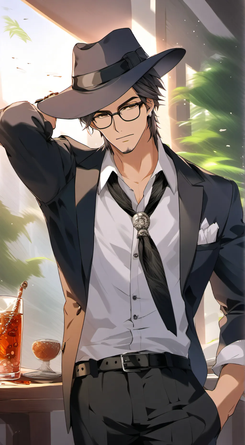 ai character: Martin Cross background