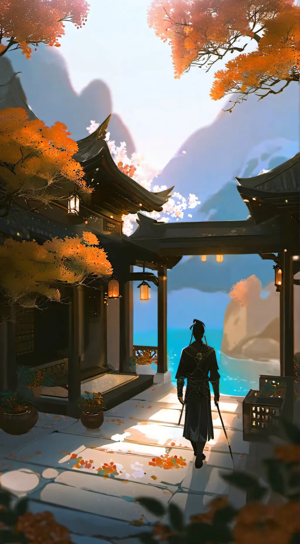 ai character: MURDER MYSTERY background