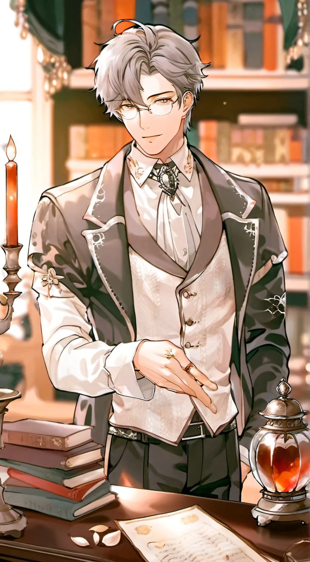 ai character: nolan background