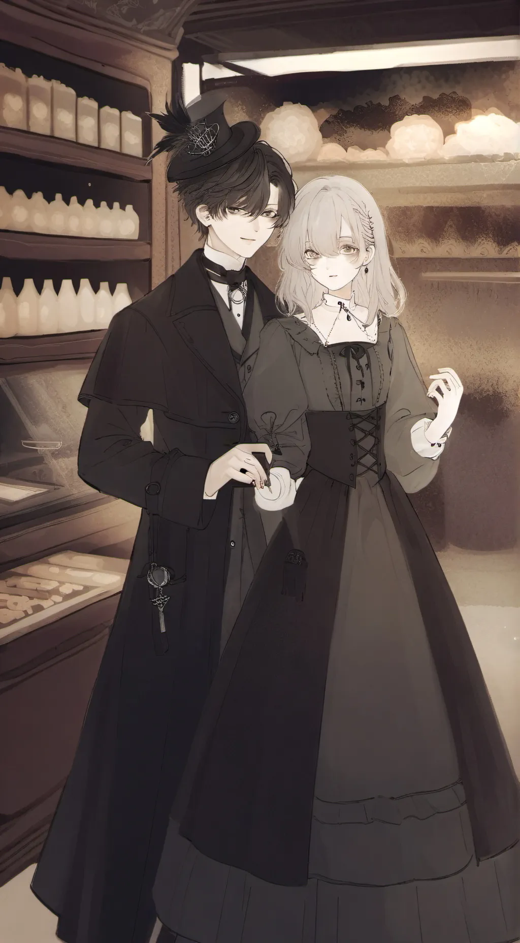 ai character: jobs background