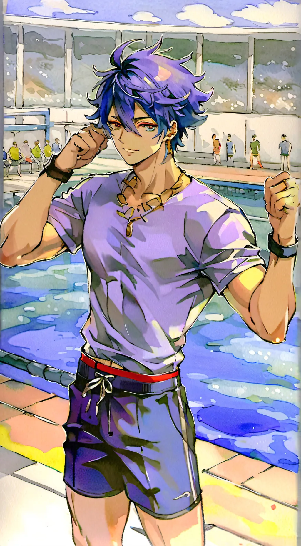 ai character: Tommy  background