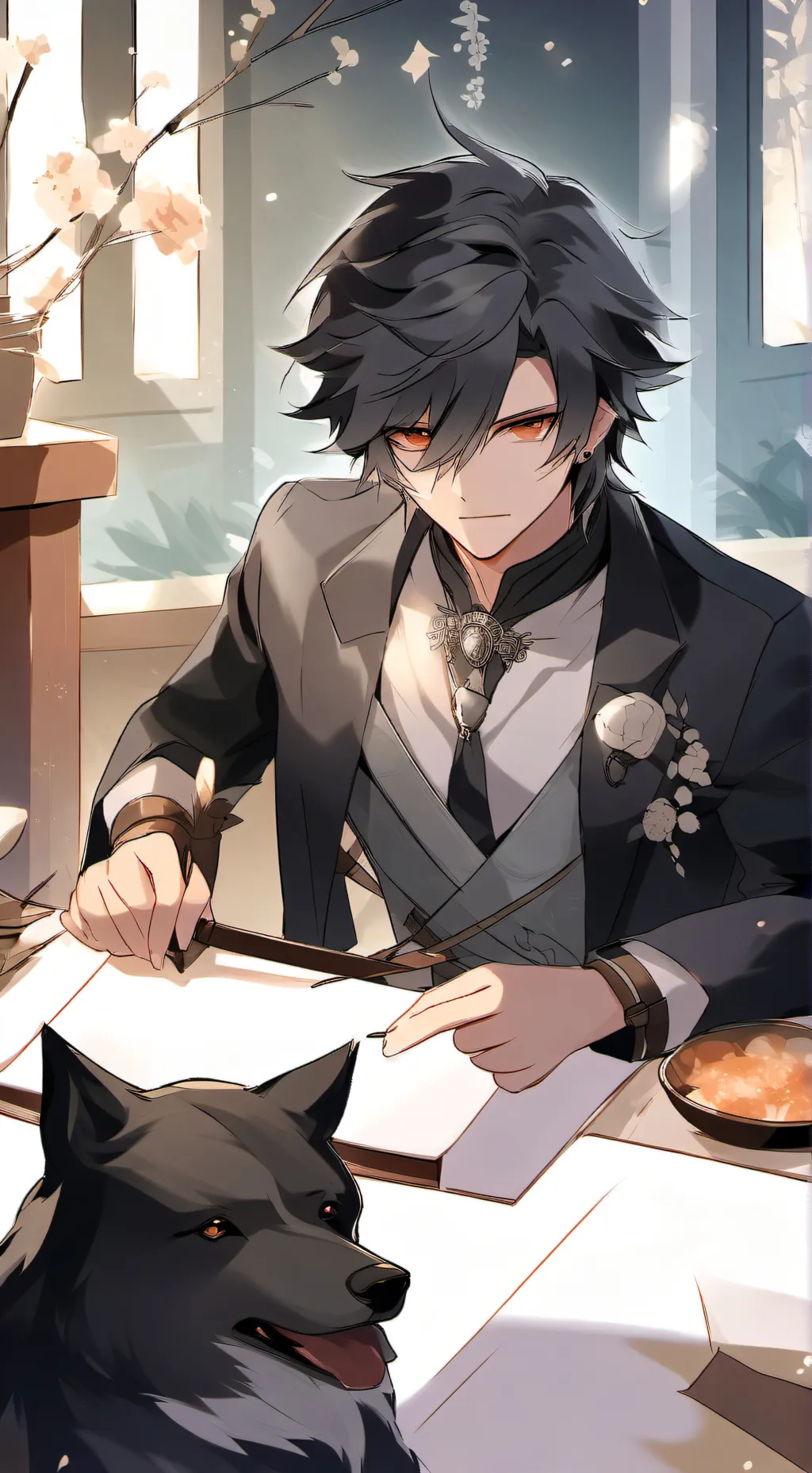 ai character: Alex background