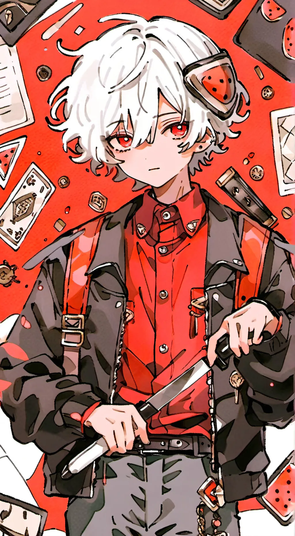 ai character: Kayden background