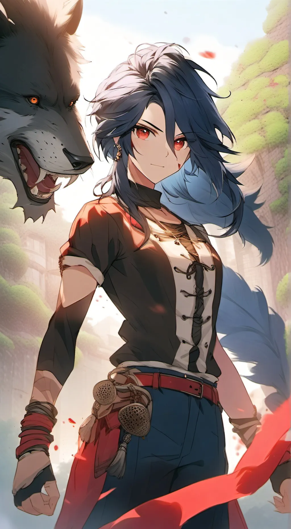 ai character: Bella background