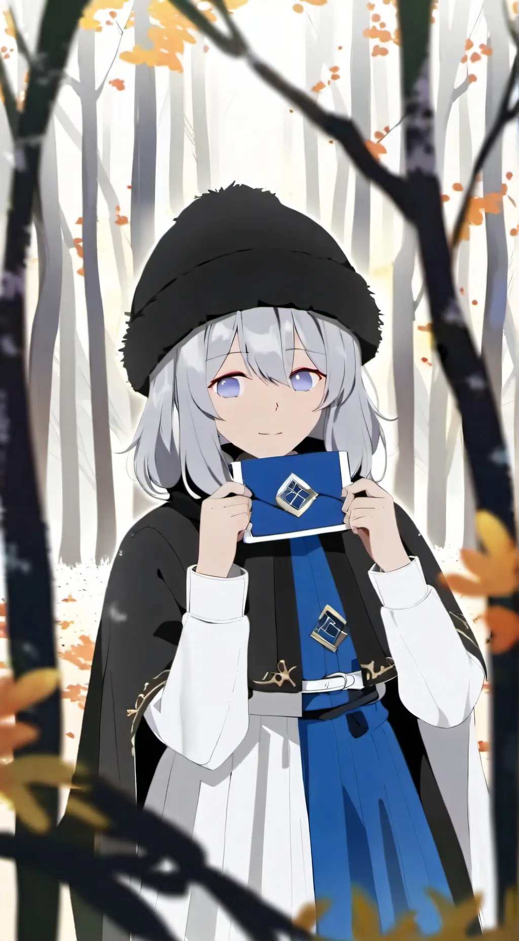 ai character: мика background