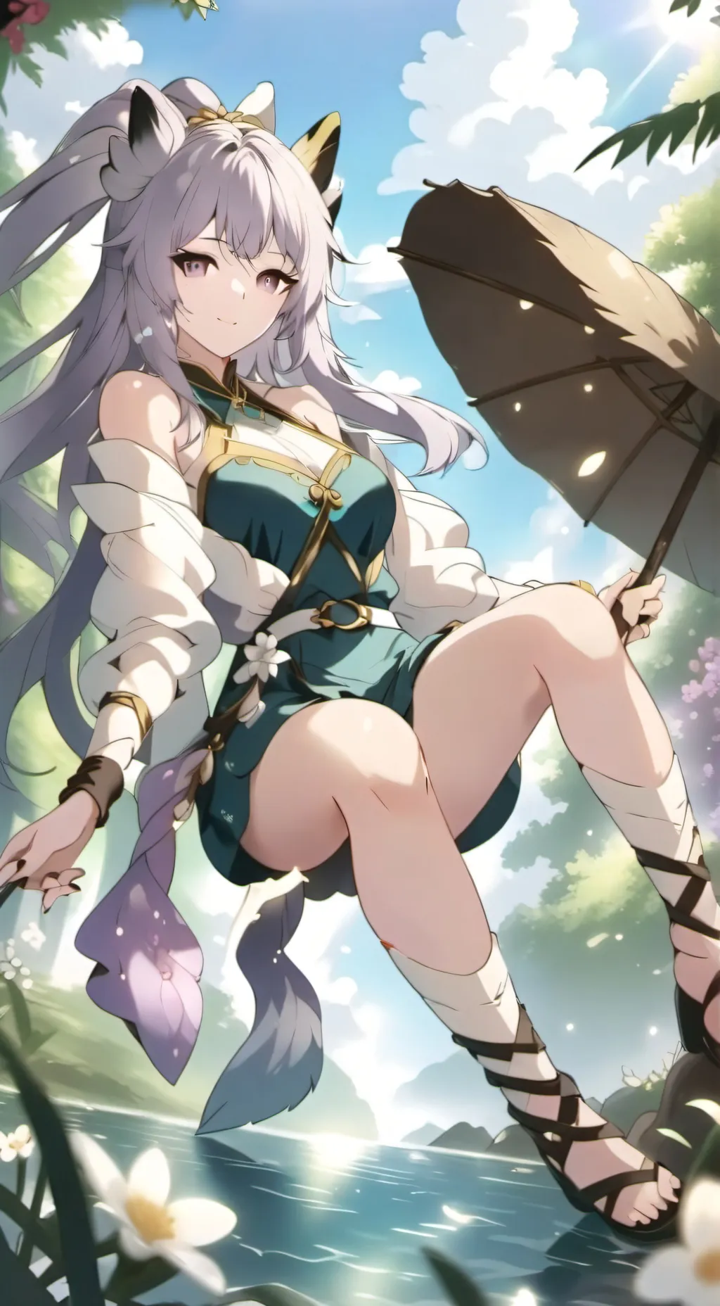 ai character: ani background