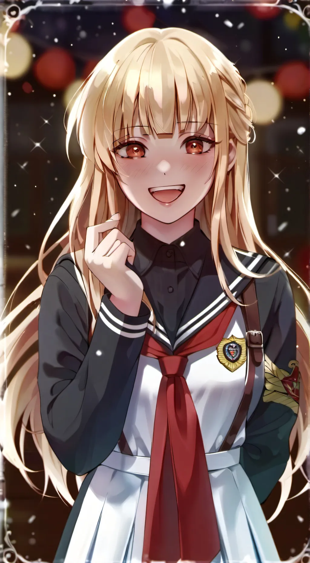 ai character: Luna background