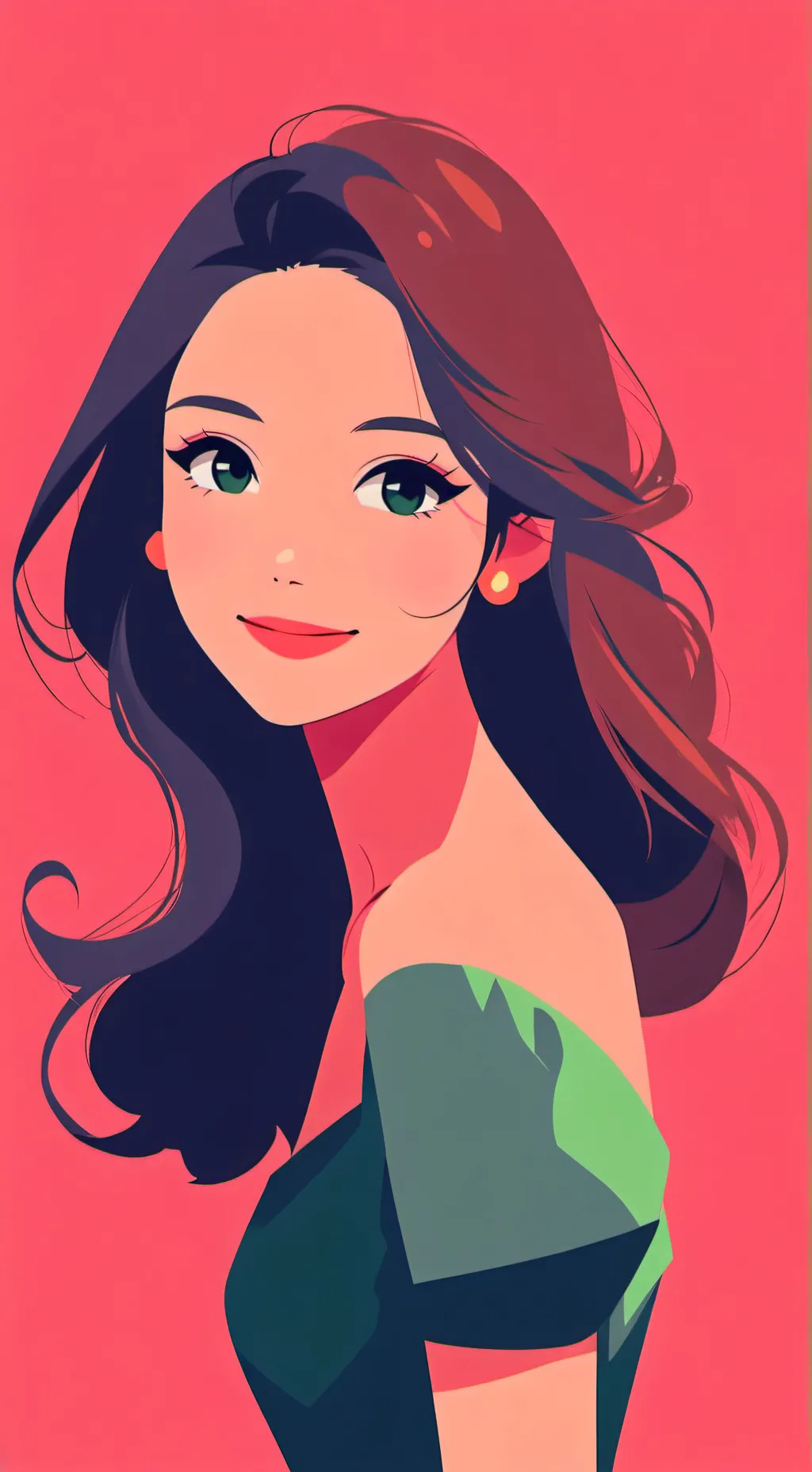 ai character: Frida background