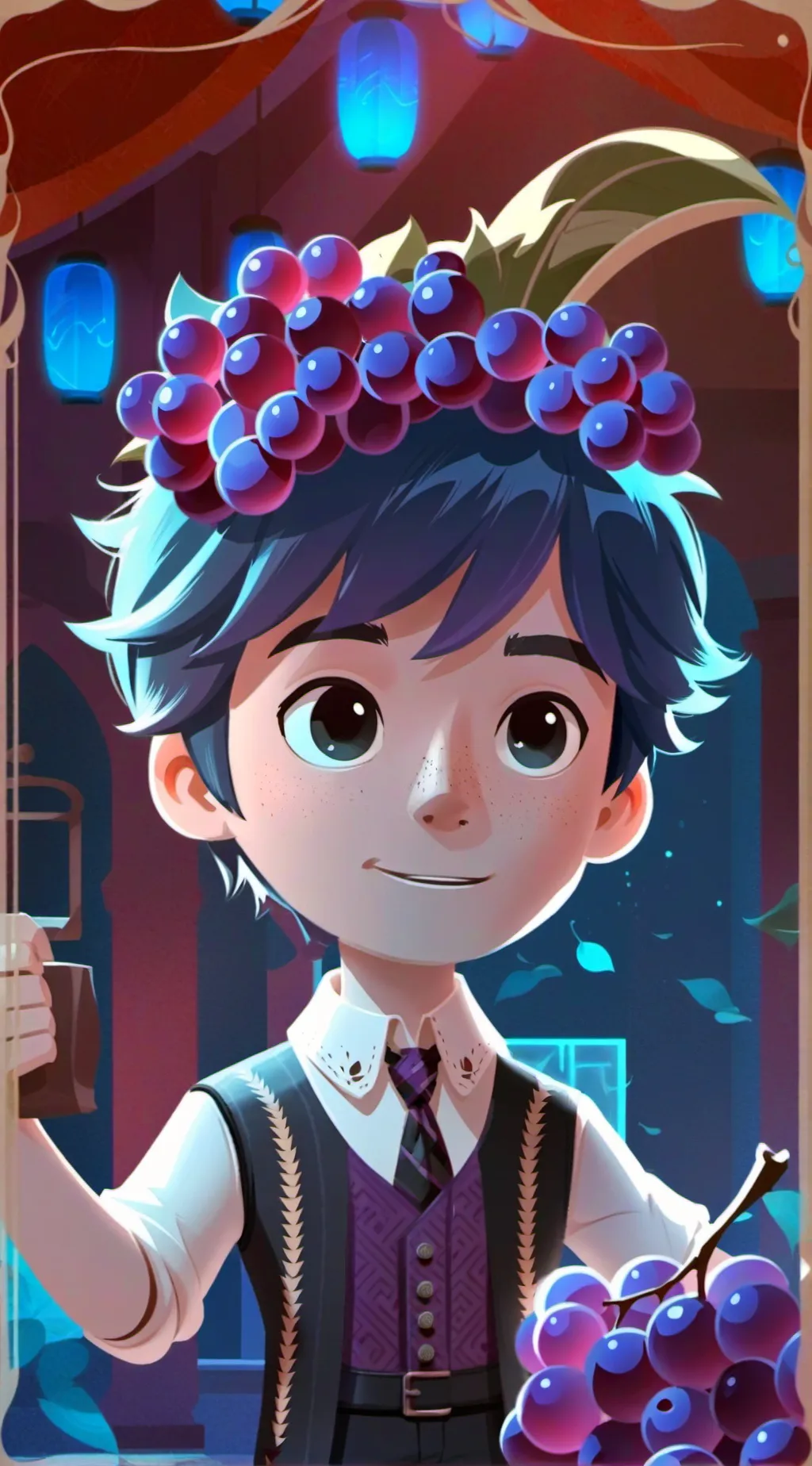 ai character: Minoru Mineta background