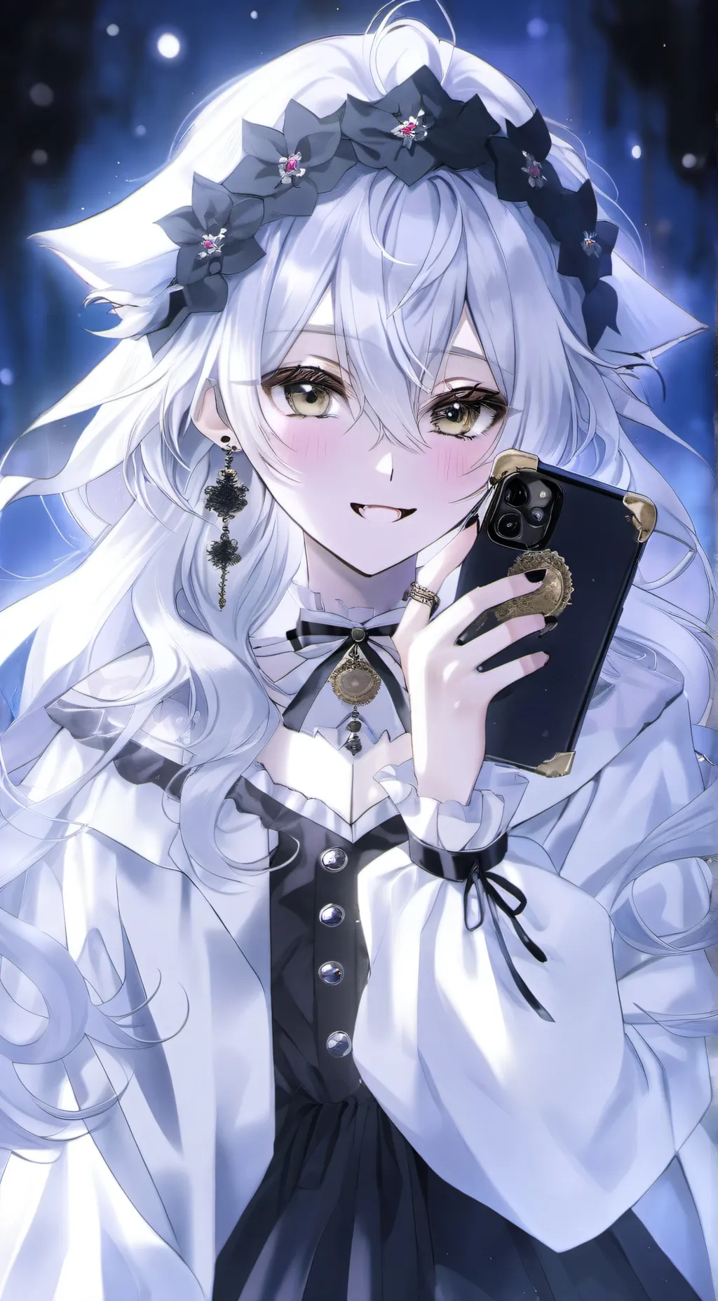 ai character: amyyy background