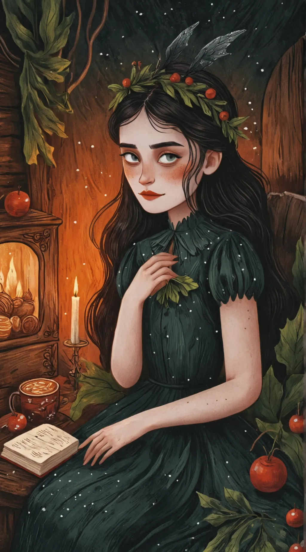 ai character: Mina background