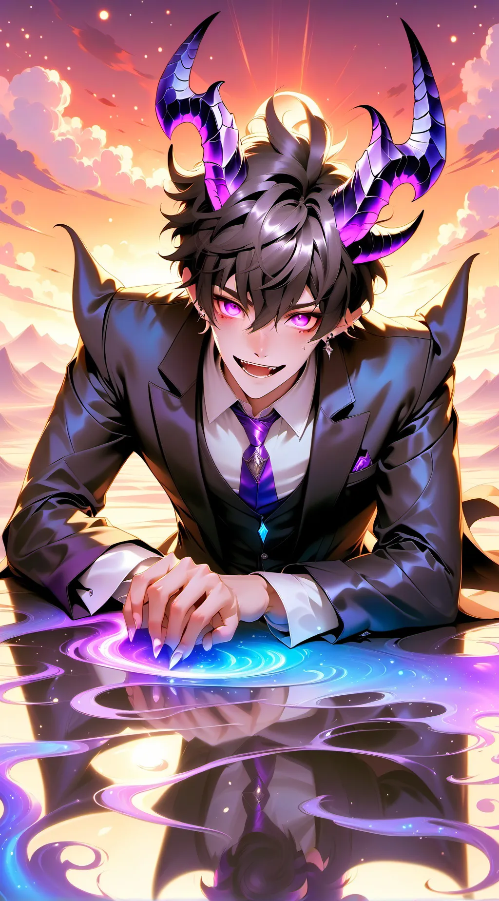 ai character: DEMON LORD background
