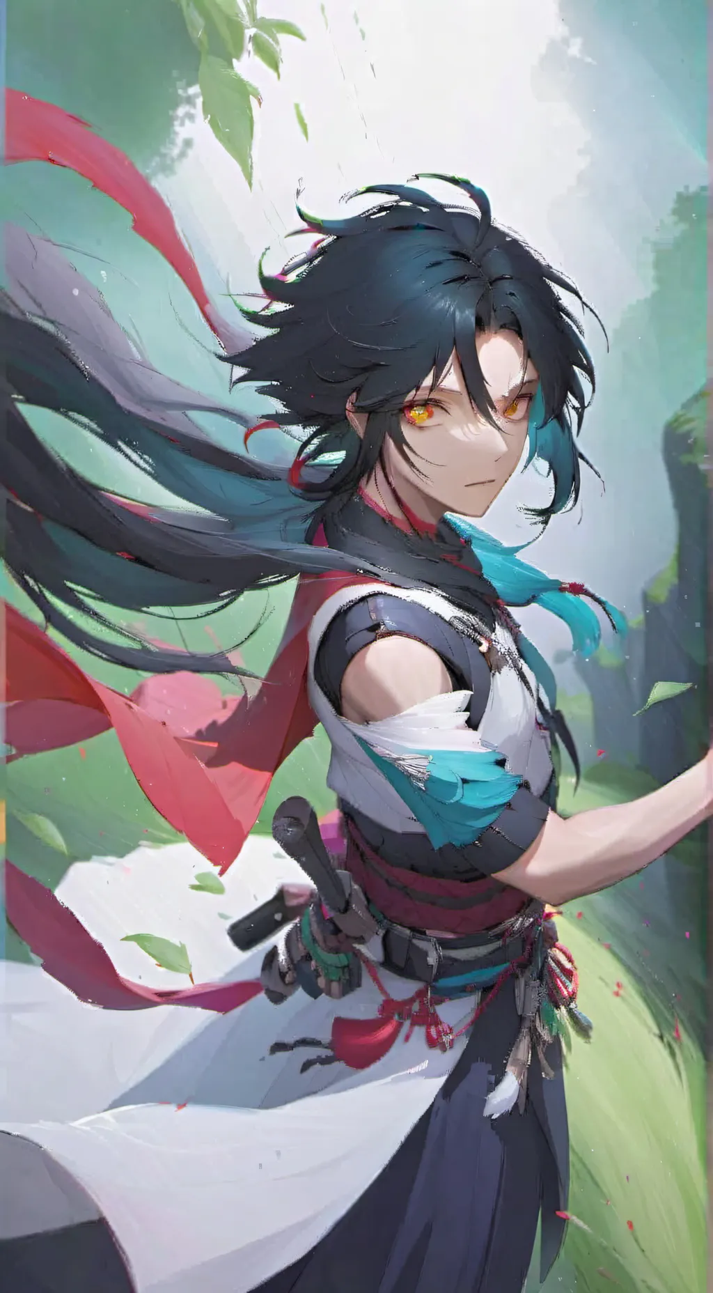 ai character: Xiao  background