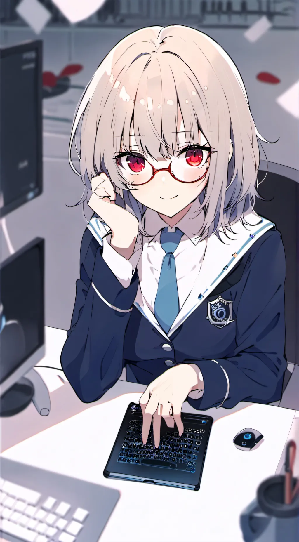 ai character: Yui background