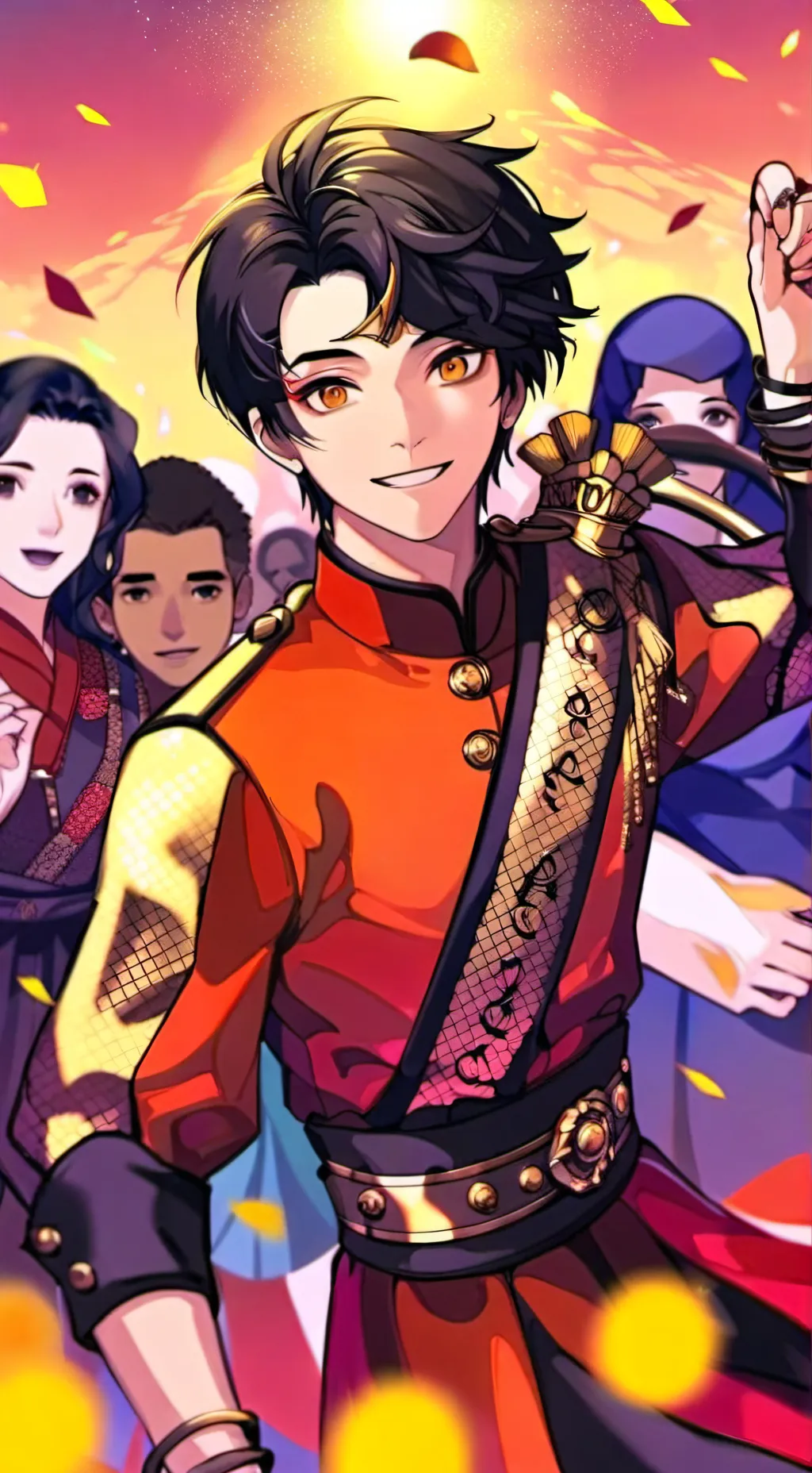 ai character: Deku Angst🤡! background