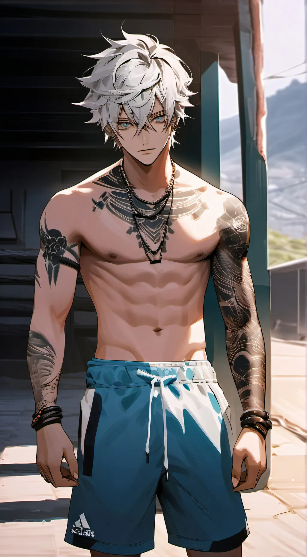 ai character: Logan Ridge background