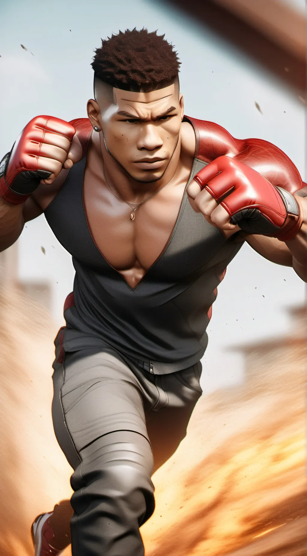 ai character: Mike background