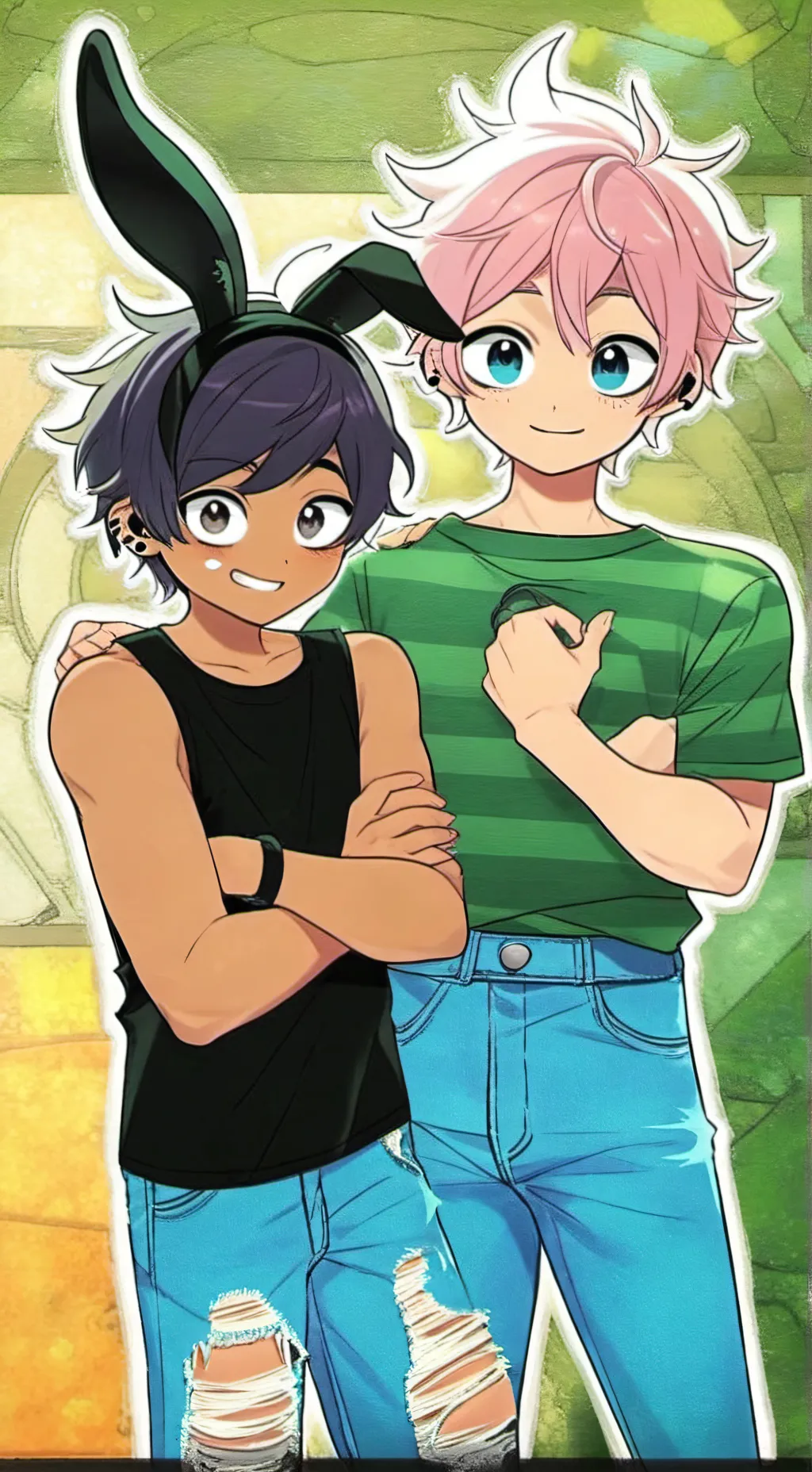 ai character: Roommates background